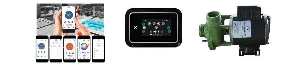  Sunset Cove - 3 Person Hot Tub - Optional Features WiFi Remote Topside Controls Circulation Pump