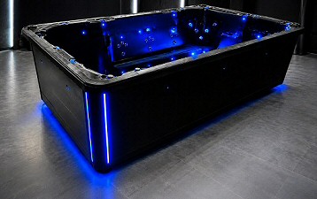 Hot Tub Lighting PDC Spas Midnight Spa Lighting PDC Spa Pool World lehighton Lehigh Valley Poconos PA