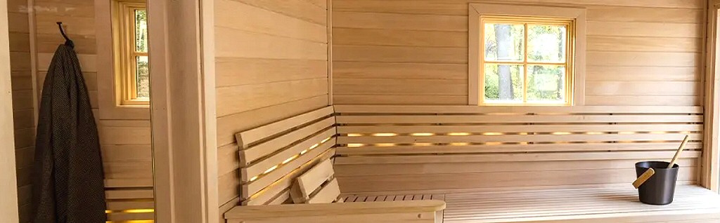 Outdoor Saunas at PDC Spa and Pool World Lehighton PA serving the Poconos to the Lehigh Valley 