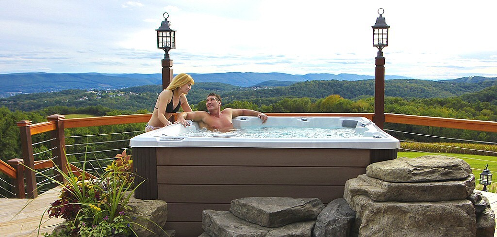 Hot Tubs Swim Spas Saunas Pools for sale at PDC Spa and Pool World Lehighton PA Serving Lehigh Valley to Poconos PA